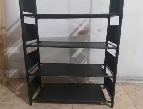 Вішалка підлогова для коридору з крючками та поличками напольна