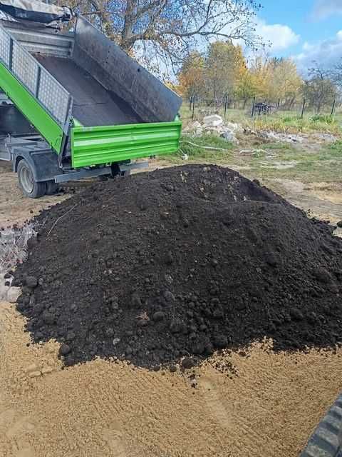 ziemia ogrodowa  uniwersalna ; czarnoziem /z dostawą do ogrodu