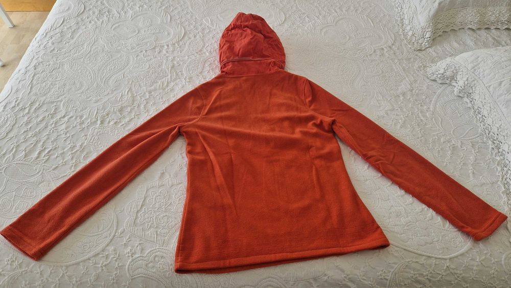 Camisola Polar, laranja, QuebraMar, tamanho S