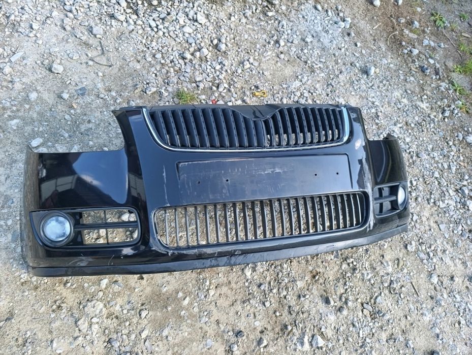 Бампер передній Skoda Fabia 2 фабія до 14 року
