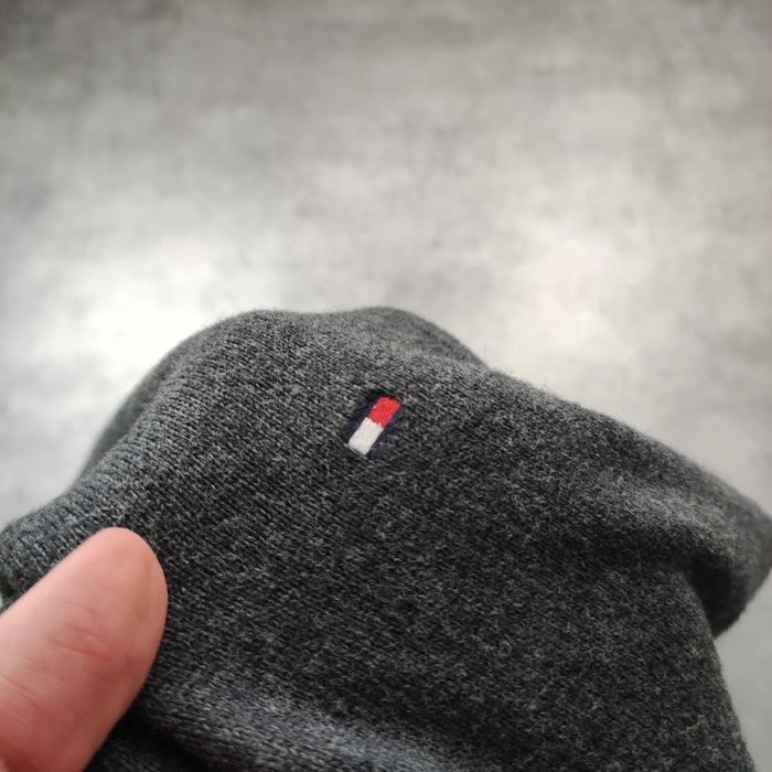 MĘSKA Elegancka PREMIUM Kamizelka Sweterek PIMA Kaszmir Tommy Hilfiger