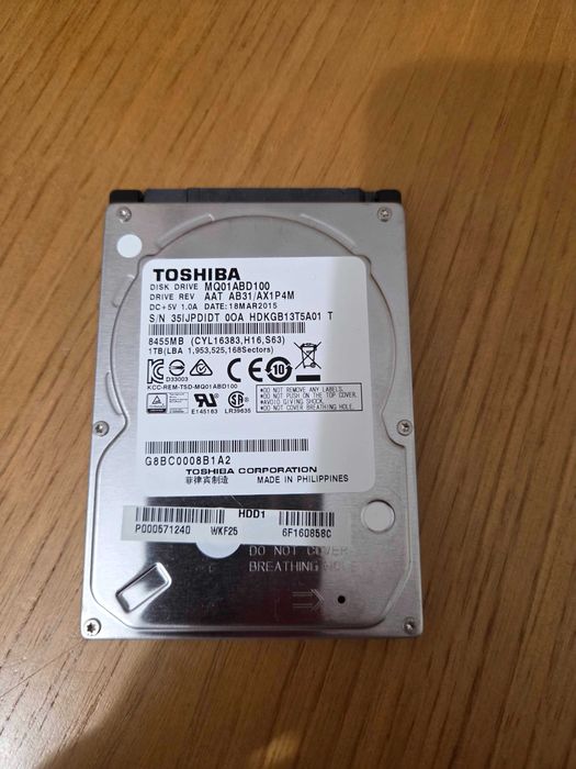 Disco Toshiba HDD 1 TB