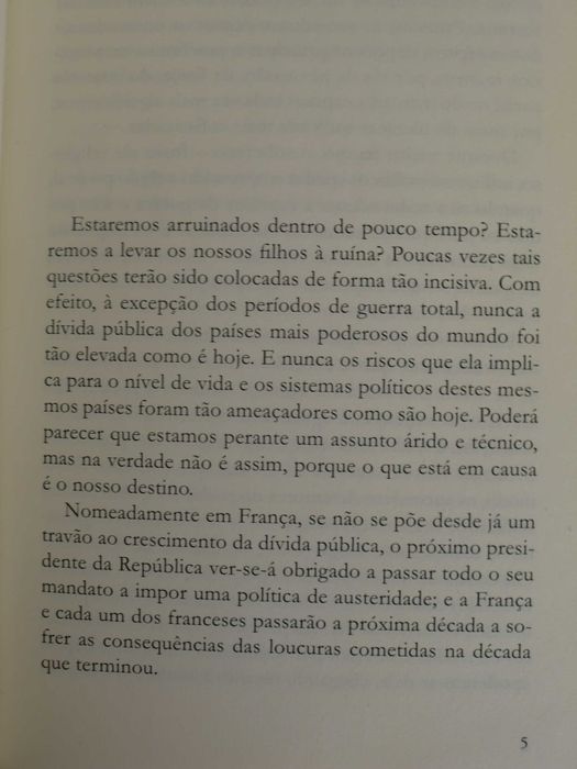 Estaremos Todos Falidos Dentro de Dez Anos? de Jacques Attali