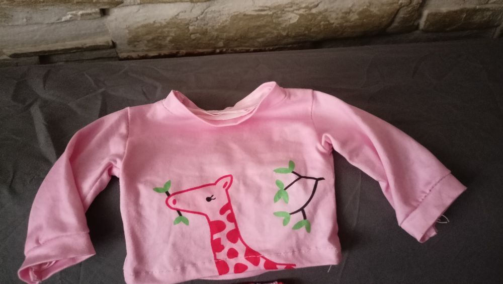 Piżamka-dresik dla baby born