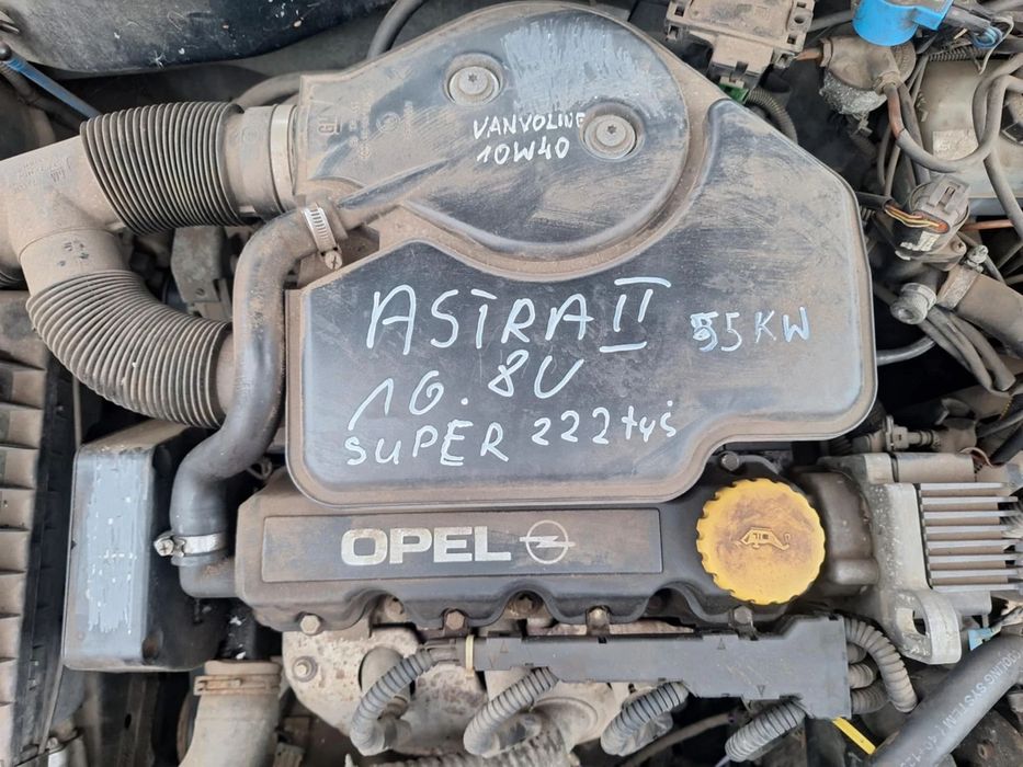 SILNIK 1.6 8V OPEL ASTRA II G 55KW GWARANCJA