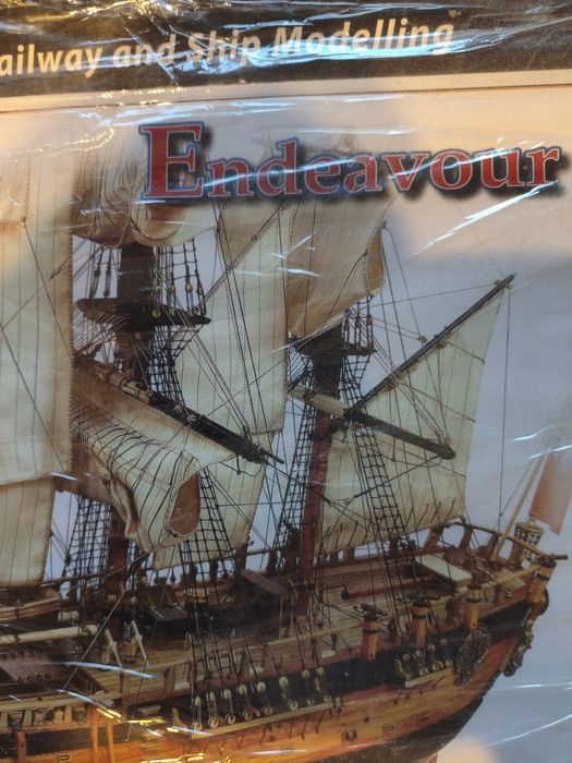 OCCRE Model Drewniany Statku  Nowy Folia HMS Endeavour OKAZJA Darmowa Dostawa Inpost