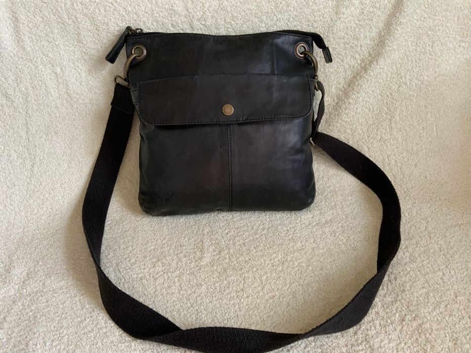 Фірмова чоловіча шкіряна сумка Fat Face