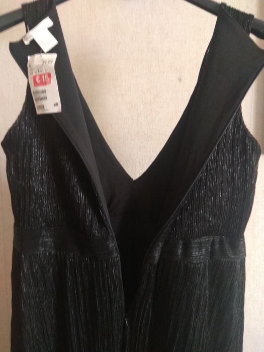 H&M Mama czarna sukienka