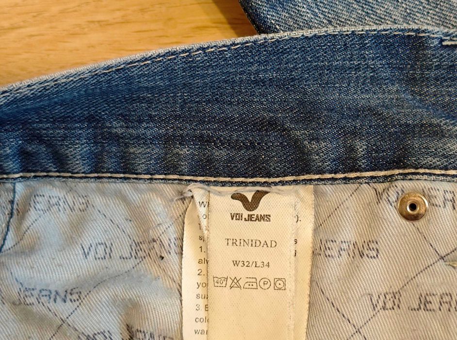 VOI JEANS spodnie męskie 32/34 pas 83 cm
