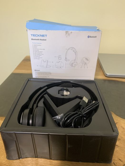 Zestaw słuchawkowy Bluetooth z mikrofonem Tecknet TK-HS003