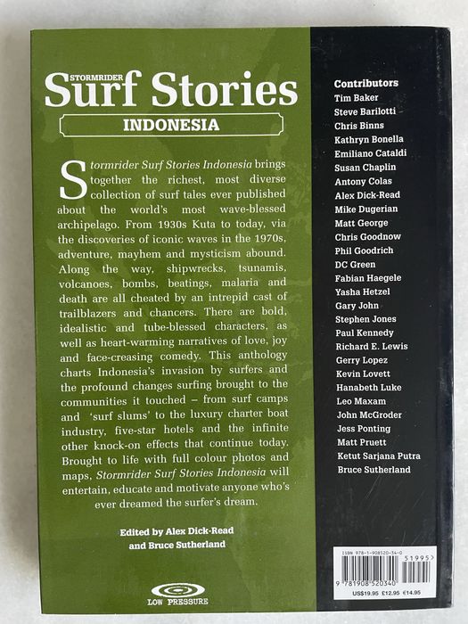 Livro Surf Stories - Indonésia
