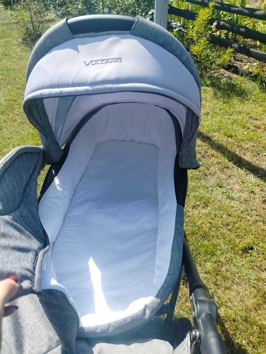 Wózek Bebetto Vulcano 2 w 1 plus fotelik samochodowy