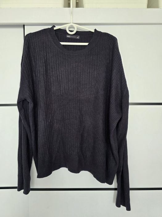 Sweterek xxl granatowy