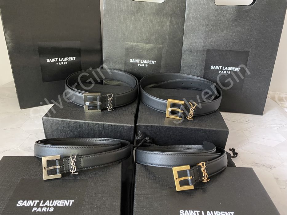 Ремінь Saint Laurent Ремень YSL