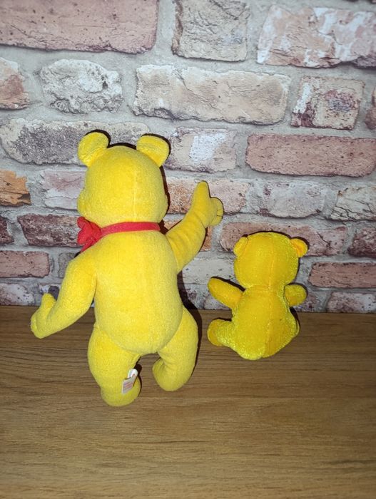 Żółty miś Haribo maskotka pluszak ok 32 cm