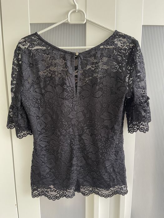 Bluzka Taranko koronkowa czarna