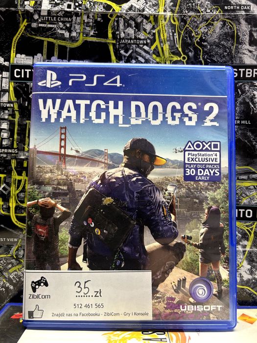 Watch Dogs 2 | PL | PS4/PS5 | Sklep | Kraków | Wysyłka | Wymiana