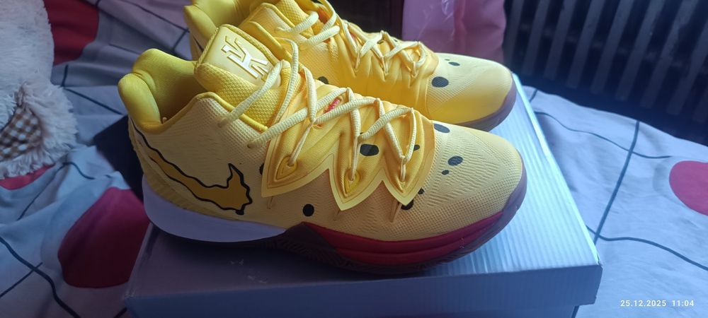 кроссовки nike kyrie 5 spongebob
