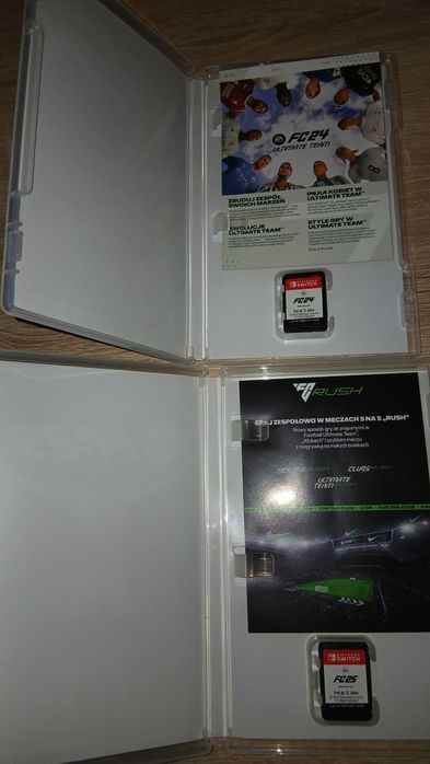 Gry FC24 i FC25 Nintendo Switch