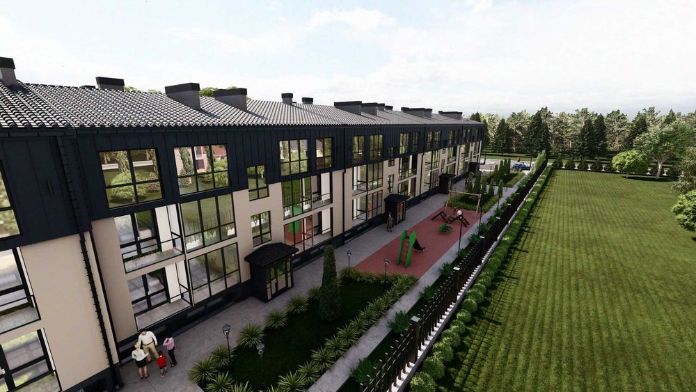 Світла та комфортна 2-кім квартира 54м² на першому поверсі | Брюховичі