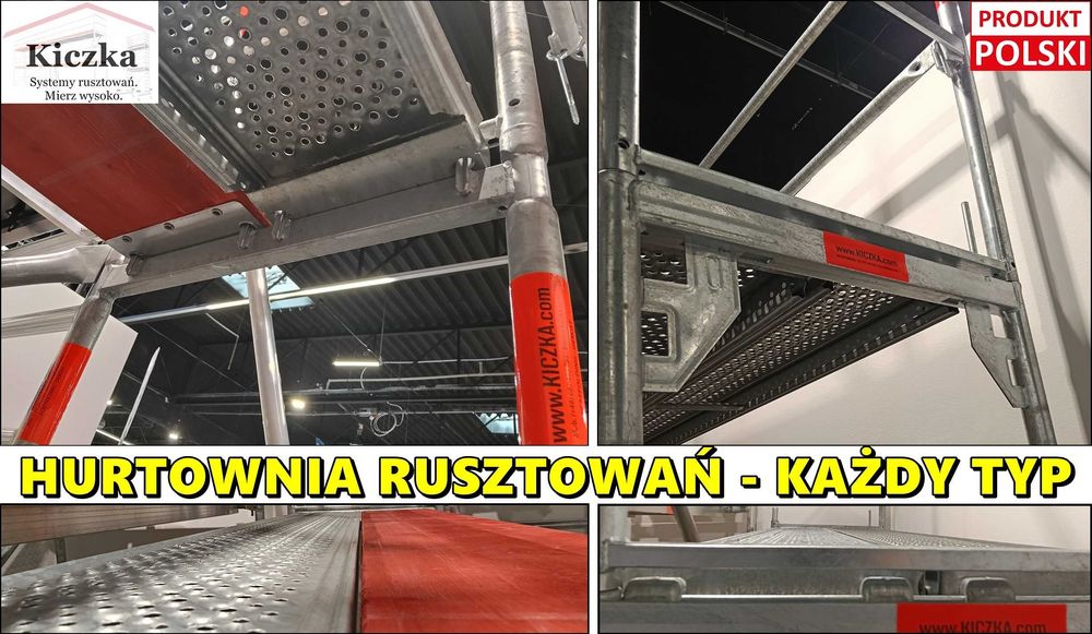 Rusztowania WYPRZEDAŻ Rusztowanie PLETTAC Bauman Modułowe - Hurtownia