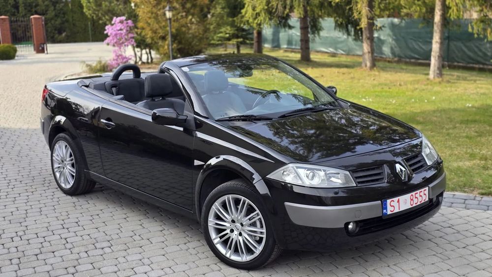 Renault Megane Piękne sportowe Cabrio 1,6 16V 113PS  Xenon Skóra Alumy17'' Serwis ASO