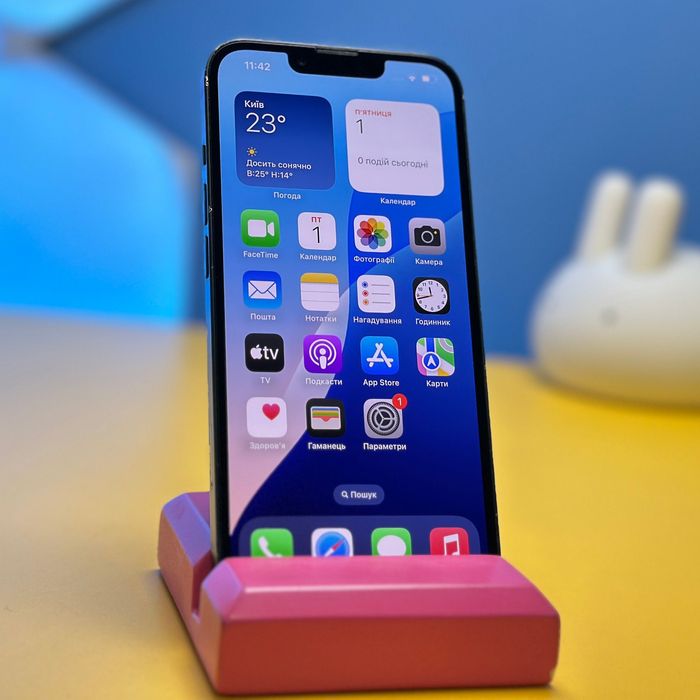 Смартфон Apple iPhone 13 128GB Midnight (141538) Б/У З ГАРАНТІЄЮ