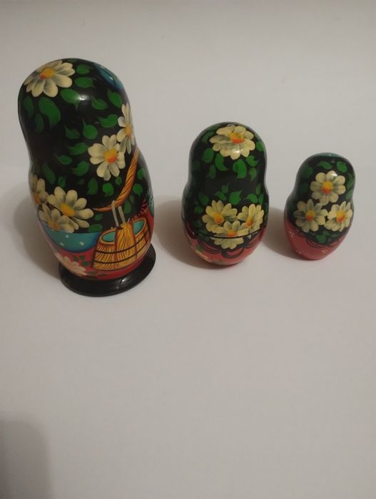 Матрёшки расписные деревянные