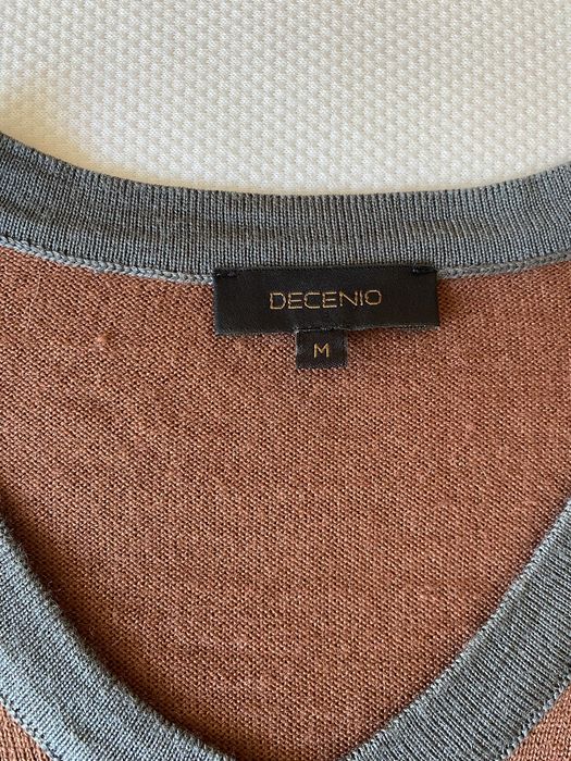 Sweater Camel/Cinza da Decenio