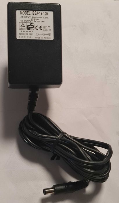 BSA-16-105 Transformer, Output 5V 2.4A64551264657666120