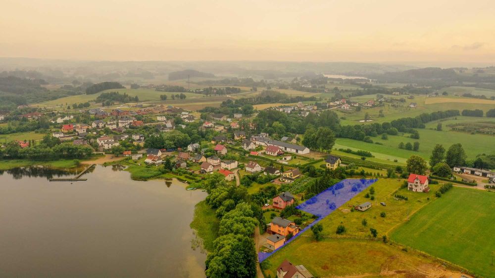 Działka budowlana, widokowa 2100 m2! Garcz, powiat kartuski!