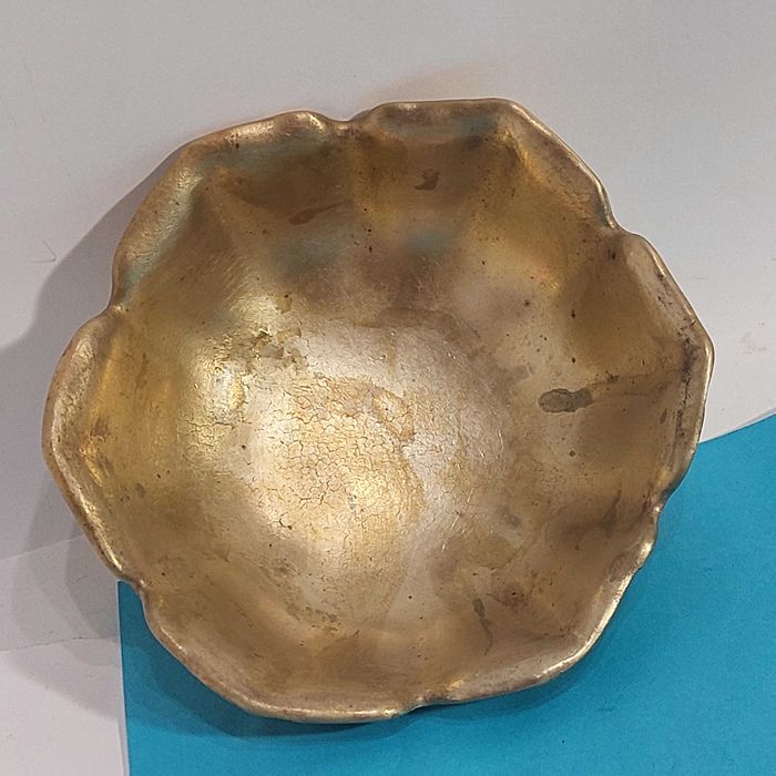 Бронзовая,  бронза, пепельница,  маленькая конфетница