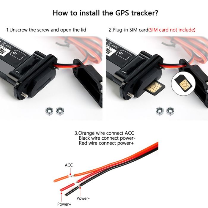 GPS TRACKER (трекер) для автомобіля, мотоцикла або електровелосипеда
