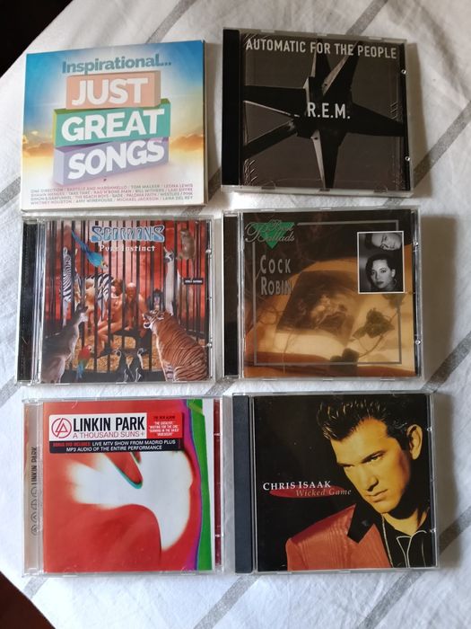 CD'S vários desde 4€ cada, pagamento em numerário zona Lisboa