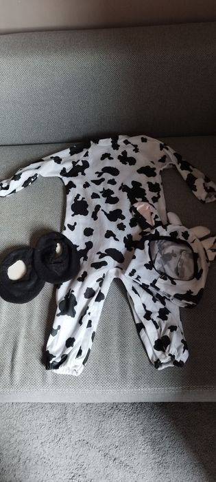 Strój karnawałowy Słodka Krówka r.80