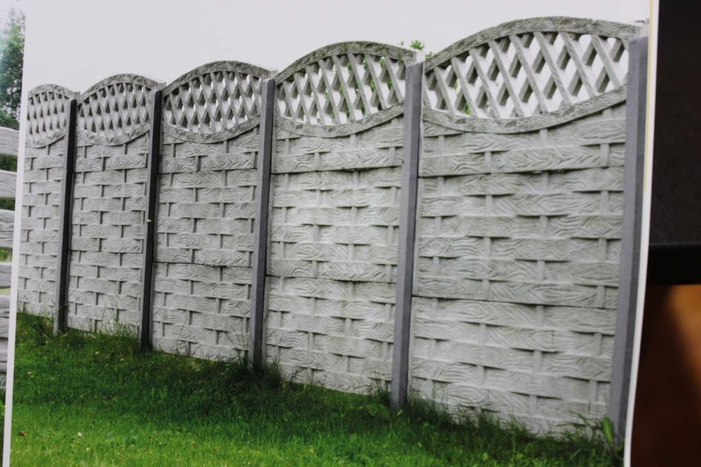 Ogrodzenie betonowe Płot betonowy
