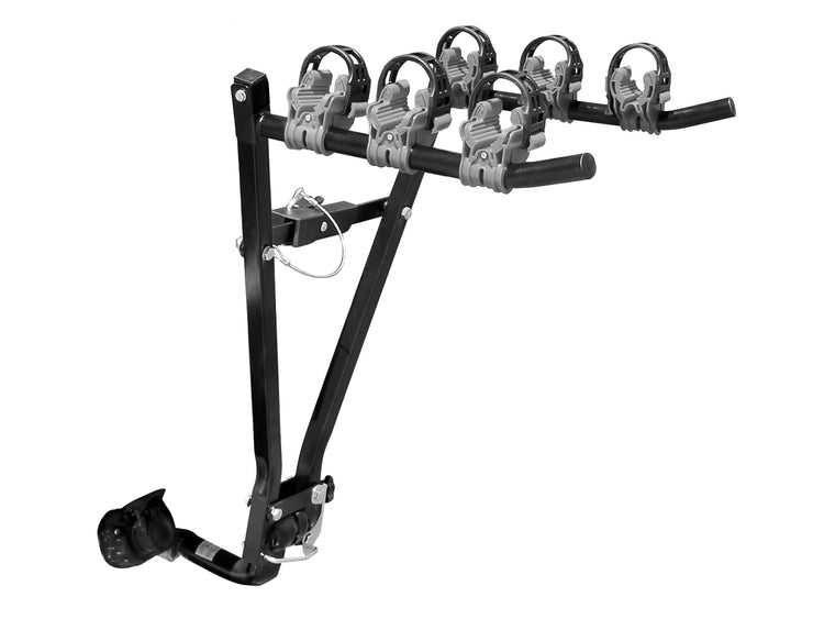 Bagaznik na rowery na hak nozycowy na 3 rowery