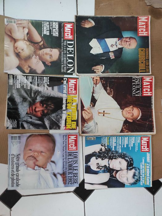 16 Revistas Francesas Patris Match