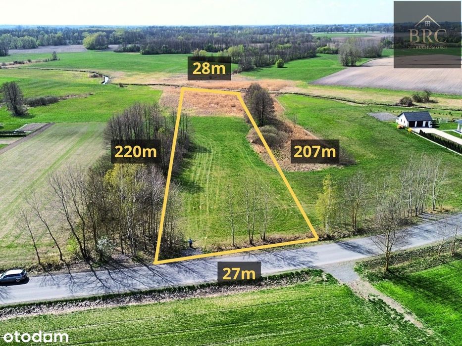 Działka pod budowę domu- Bekiesza, Gm. Cyców - View 2