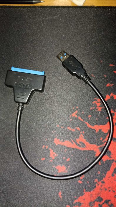 Кабель Адаптер Sata - USB 3.0 Кабель USB - SATA 3 для HDD (2.5)  - SSD