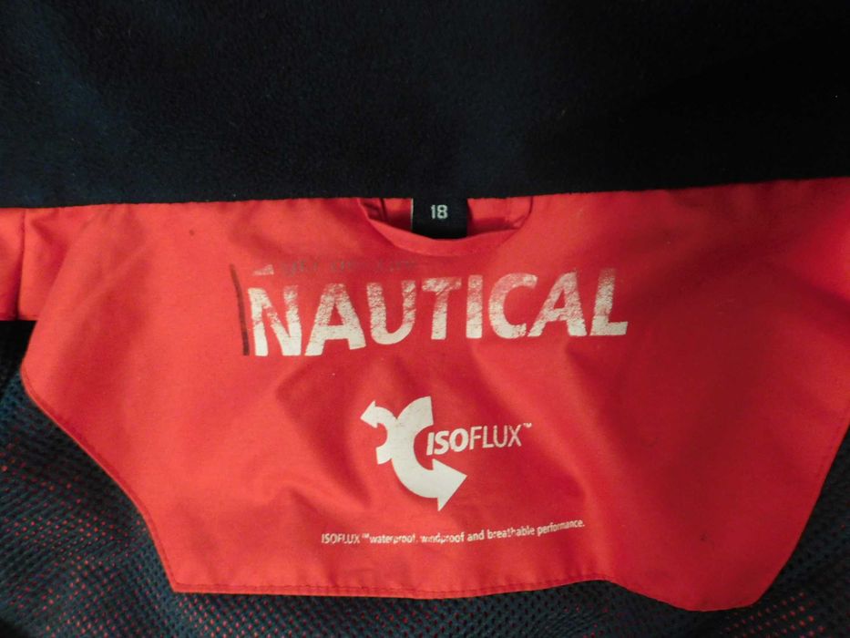 Nautical kamizelka czerwona granatowa 46