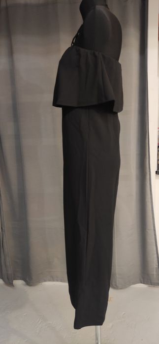 Damski elegancki kombinezon bez ramiączek