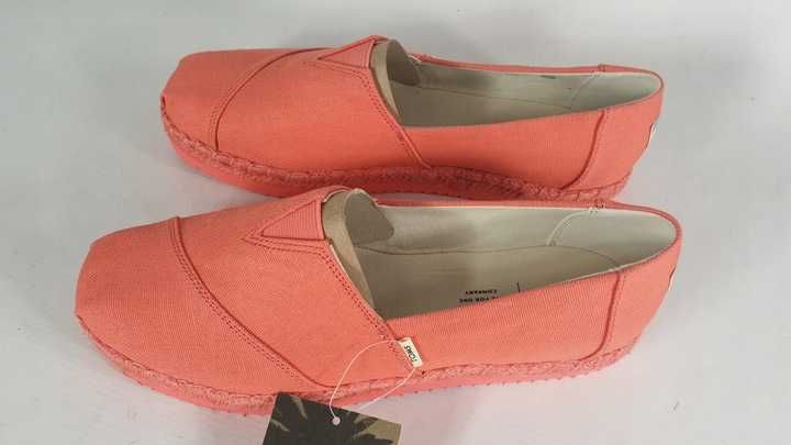 Espadryle Toms PLATFORM roz.42