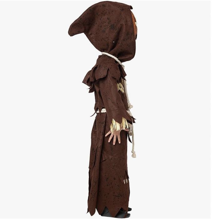 Kostium Strach na Wróble Dynia Bobble Head dla Dzieci 134-140