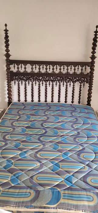 Cama de bilros vintage