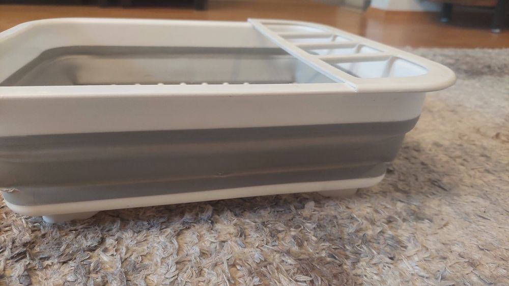 Silikonowa składana  suszarka do naczyń