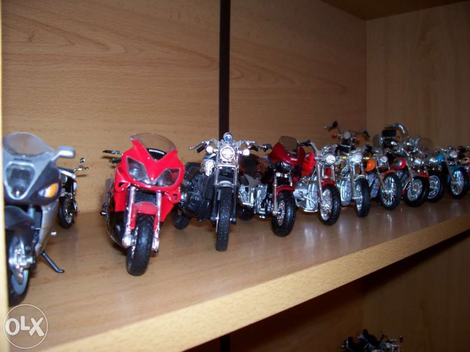 Colecção miniaturas motas