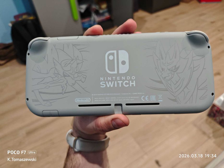 Konsola Nintendo switch lite zacian and zamazenta edycja limitowana