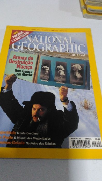 Revistas da National Geographic Portugal