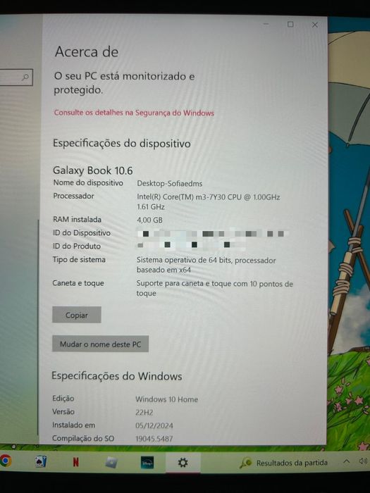 Galaxy Book 10.6 como novo VENDO OU TROCO